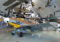 G-USTV - Messerschmitt Bf 109G-2 at the RAF Museum, Hendon - by Ingo Warnecke
