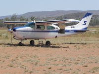 VH-URX @ YBEB - VH-URX , Cessna 210N Centurion II , Slingair , Bellburn Airstrip , WA, 06 oct '10 - by Henk Geerlings