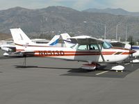 N6513D @ POC - Parked in transient parking - by Helicopterfriend