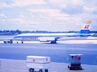 N433MA @ MIA - This aircraft began life with Pan American as N758PA and the fuselage still exists as a closed restaurant in Wetteren, Belgium.