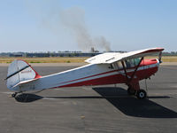 N43284 @ KMYV - 1946 Taylorcraft BC-12D @ Marysville, CA - by Steve Nation