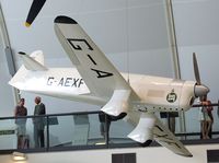 G-AEXF - Percival P-6 Mew Gull (E2H) replica at the RAF Museum, Hendon - by Ingo Warnecke