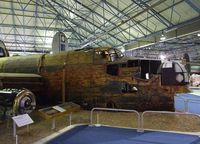 W1048 - Handley Page Halifax II wreck at the RAF Museum, Hendon