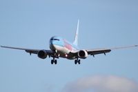 G-CDZI @ EGSH - Landing at Norwich. - by Graham Reeve