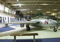 VT812 - De Havilland D.H.100 Vampire F3 at the RAF Museum, Hendon - by Ingo Warnecke