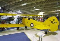 K4972 - Hawker Hart II trainer at the RAF Museum, Hendon - by Ingo Warnecke