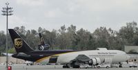N309UP @ ONT - Parked in UPS parking apron area, appears to be loading - by Helicopterfriend
