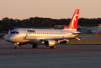 N630CZ @ ORF - Northwest Airlink (Compass Airlines) N630CZ taxiing to RWY 23 via Taxiway Charlie for departure to Minneapolis/St Paul Int'l (KMSP). - by Dean Heald