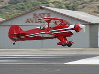 N81962 @ SZP - 1990 Shull STEEN SKYBOLT, Lycoming O&VO-360 180 Hp, Experimental class aerobatic, on final Rwy 22 - by Doug Robertson