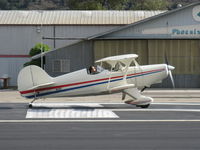 N62DP @ SZP - Glanville/Glanville STEEN SKYBOLT, Lycoming AEIO-360-B4A 180 Hp aerobatic, takeoff roll Rwy 22 - by Doug Robertson