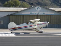 N62DP @ SZP - Glanville/Glanville STEEN SKYBOLT, Lycoming AEIO-360-B4A 180 Hp aerobatic, takeoff roll Rwy 22 - by Doug Robertson