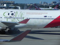 VH-OEB @ SYD - Special Logo - by Henk Geerlings