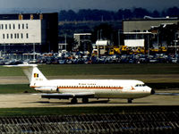 YR-BCC @ LHR - One Eleven 424 of TAROM Romanian Air Transport at Heathrow in May 1974. - by Peter Nicholson