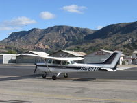 N66111 @ SZP - 1983 Cessna 172Q CUTLASS II, Lycoming O&VO-360 180 Hp, taxi - by Doug Robertson