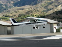 N66111 @ SZP - 1983 Cessna 172Q CUTLASS II, Lycoming O&VO-360 180 hp, landing Rwy 22 - by Doug Robertson