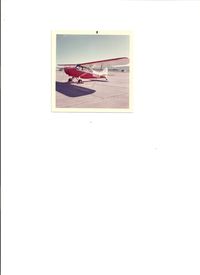 N81929 - Aircraft tied down on ramp at Hollister Airport, California. Circa mid to late 1960's. - by Ed Ferner