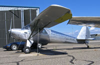 N71148 @ O27 - 1946 Luscombe 8A @ Oakley, CA - all silver - by Steve Nation