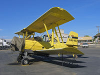 N48492 @ CA67 - Valley Crop Dusters 1976 G-164 sprayer with engine covered @ Westley, CA - by Steve Nation