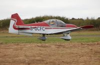 G-OCFC @ EGFH - Visiting Robin Alpha Sport. - by Roger Winser