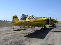 N23189 @ 28CA - Spain Air 1981 AT-301 rigged for spraying (Fleet #3) - by Steve Nation