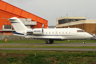 N604BS @ EGGW - 2003 Bombardier CL-600-2B16, c/n: 5560 at Luton - by Terry Fletcher