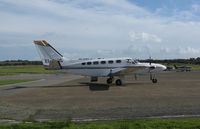 EI-DMG @ EGFH - Cessna Conquest 11 operated by Dawn Meats Group. A regular visitor to the airport. - by Roger Winser