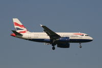 G-EUOD @ EBBR - Flight BA392 is descending to RWY 02 - by Daniel Vanderauwera