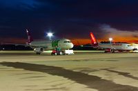 LZ-MDC @ EDDR - nightstop at Saarbrücken - by Friedrich Becker
