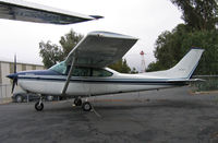 N4761T @ KPAO - 1981 Cessna TR182 @ Palo Alto, CA - by Steve Nation
