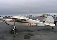 N5351C @ KPAO - 1950 Cessna 140A @ Palo Alto, CA - by Steve Nation