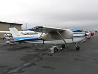 N5548S @ KPAO - 1980 Cessna TR182 with cockpit cover @ Palo Alto, CA - by Steve Nation