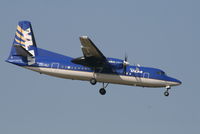 OO-VLI @ EBBR - Arrival of flight VG154 to RWY 02
