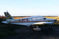 G-BIFB @ EGCF - privately owned and looking abandoned - by Chris Hall