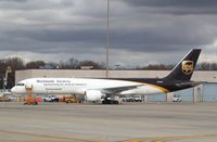 N422UP @ KRFD - Boeing 757-200F - by Mark Pasqualino