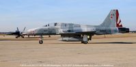 76-1574 @ ADW - port  view  of ex-Swiss F-5E J-3049 - by J.G. Handelman