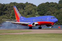 N350SW @ ORF - Southwest Airlines N350SW (FLT SWA186) from Orlando Int'l (KMCO) landing RWY 23.