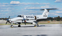 N816BS @ KDAN - 1980 Beech 200 in Danville Va.......... - by Richard T Davis