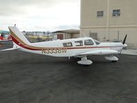 N3338W @ SEE - Parked near the control tower - by Helicopterfriend