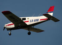 LX-AVB @ ELLX - Landing rwy 24 - by Shunn311