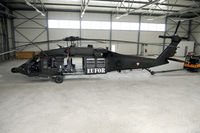 6M-BG @ LQBU - One of two Austrian Blackhawks in Bosnia. This one is fitted out for evacuation and SAR duties.