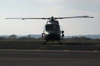 XZ190 @ EGFH - AAC Lynx visiting Swansea Airport - by Roger Winser