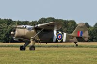 N1943S @ EBDT - Departing Schaffen Diest Fly-In August 2009 - by Terence Burke