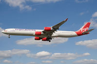 G-VBUG @ EGLL - Virgin Atlantic A340-600 - by Andy Graf-VAP