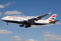 G-BNLR @ EGLL - British Airways 747-400 - by Andy Graf-VAP