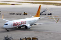 TC-AAO @ EDDS - Pegasus Airlines, Boeing 737-86N (WL), CN: 28619/0534 - by Air-Micha