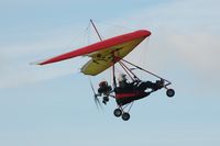 G-CGEK @ EGFP - Departing Pembrey Airport for a local flight. De-registered 18 July 2012. - by Roger Winser