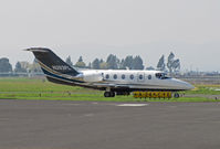 N203FL @ KAPC - Painted in new Flight Options Inc. (Richmond Heights, OH) 1996 Raytheon 400A OPT203 taxis for active RWY at Napa, CA for flight to KSFO/SF International, CA - by Steve Nation