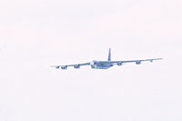 UNKNOWN @ DPA - B-52G approaching RY 4 for low approach past the control tower