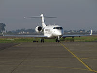 N547XJ @ KAPC - Head on of XOJET 2009 Challenger BD-100-1A10 arriving from KSDL/Scottsdale, AZ - by Steve Nation