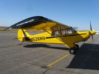 N526MA @ KAXN - Aviat A-1B Husky now without retractable skis. - by Kreg Anderson
